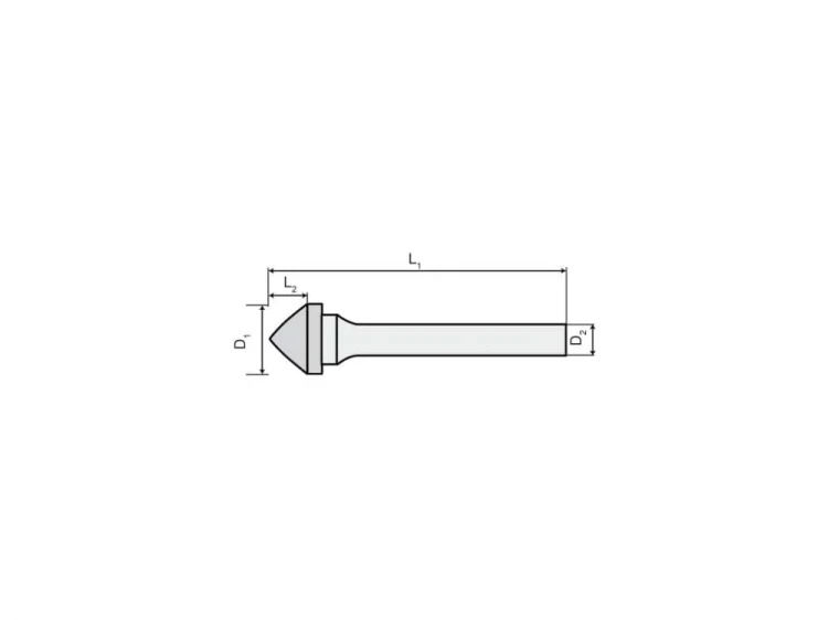 Frez pogłębiacz 90° 16x8x6/57 do stali czarnej i nierdzewnej Spartus