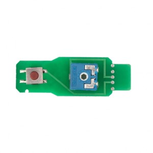 Mikrowyłącznik z potencjometrem 10k - płytka