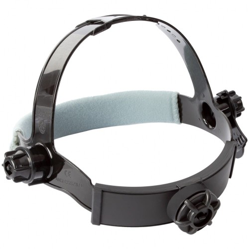 Nagłowie przeznaczone do przyłbicy spawalniczej z klapką