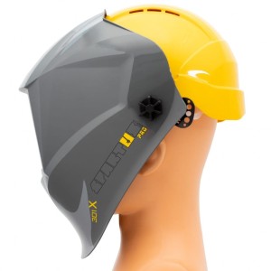 Przyłbica spawalnicza Pro 301X z kaskiem i adapterem