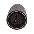 Gniazdo sterowania żeńskie na kabel 3polT