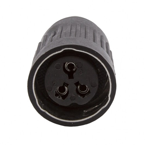 Gniazdo sterowania żeńskie na kabel 3polT