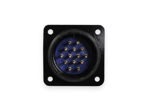 Gniazdo sterowania męskie na urządzenie 14pol Amph