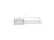 Frez walcowy 12,7x25x6/69 do aluminium - wymiary