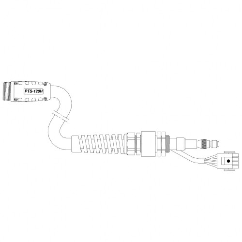 Przewód prądowo-powietrzny 7,5 m do POWERMAX 1000/1250® do palnika ręcznego (przyłącze EASY-FIT)