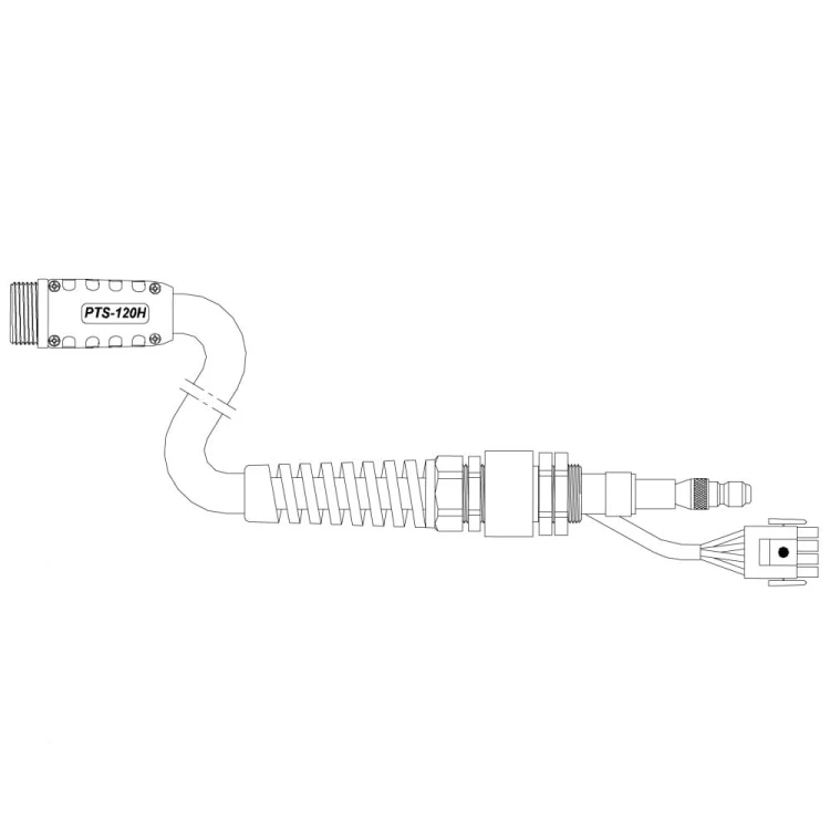 Przewód prądowo-powietrzny 7,5 m do POWERMAX 1000/1250® do palnika ręcznego (przyłącze EASY-FIT)
