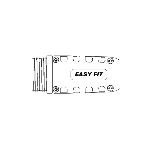 Gniazdo na przewód prądowo-powietrzny EASY-FIT do plazmy