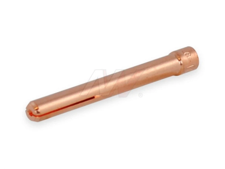Tulejka zaciskowa do palnika 17/18/26 TIG fi 1,6 mm standard - widok z boku