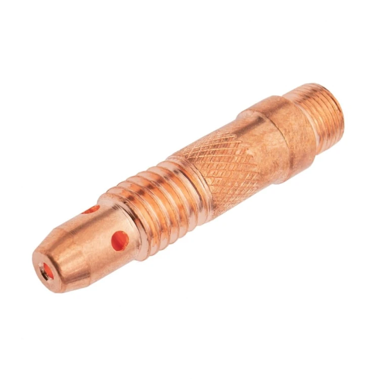 Gniazdo tulejki zaciskowej do palnika 17/18/26 TIG fi 1,6 mm - widok z boku