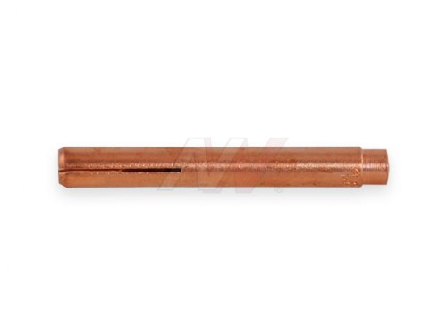 Tulejka zaciskowa do palnika 9/20 TIG fi 1,6 mm duża soczewka - widok z boku