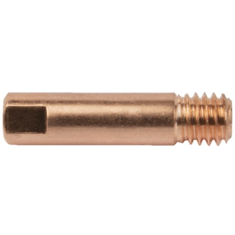 Końcówka prądowa M6x25mm E-Cu do Al 0,8mm łuska