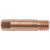 Końcówka prądowa M6x25mm CuCrZr 1,2mm wzmacniana