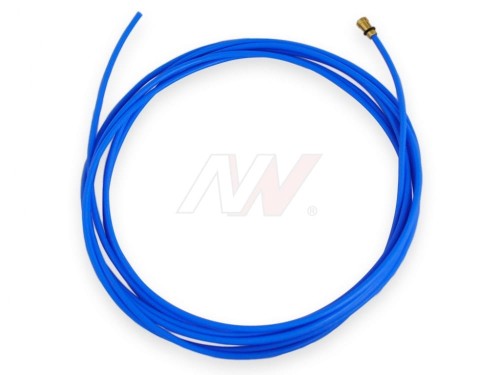 Prowadnik drutu teflonowy niebieski zalecany do drutu 0,6-0,8mm 3,4m