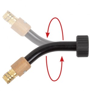 Palnik obrotowy 250R ze sprężyną do uchwytu MIG/MAG