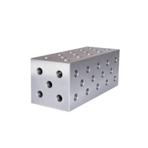 Blok mocujący kształt U 500x200x200 mm do stołu montażowego