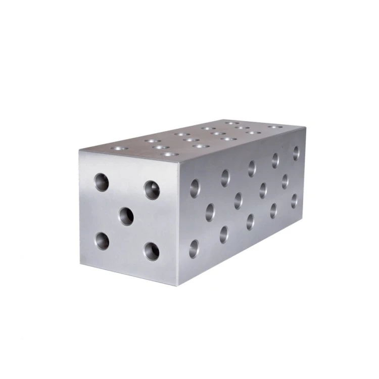 Blok mocujący kształt U 500x200x200 mm do stołu montażowego