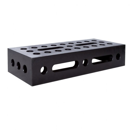 Blok mocujący kształt U 500x200x100 mm do stołu montażowego
