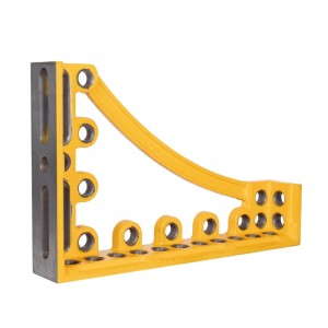 Kątownik 375x100x600 lewy do stołu montażowego