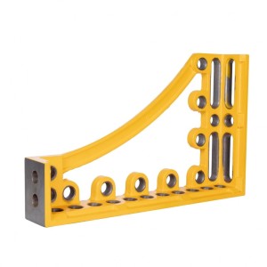 Kątownik 375x100x600 prawy do stołu montażowego