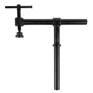 Zacisk śrubowy 180° z uchwytem stalowym 300x300 mm do stołu