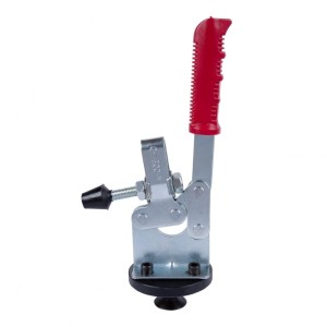 Docisk poziomy z blokiem okrągłym 200x150x50 mm do stołu spawalniczego