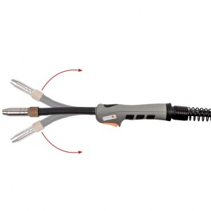Uchwyt spawalniczy MIG/MAG 150F Master z giętkim palnikiem 4m SPARTUS 