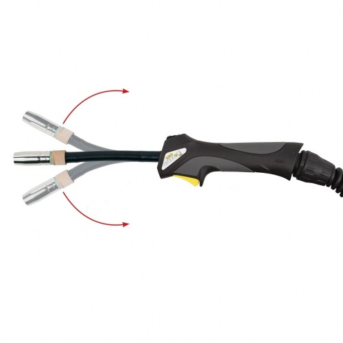 Uchwyt spawalniczy MIG/MAG 250F z giętkim palnikiem SPARTUS Pro 3m