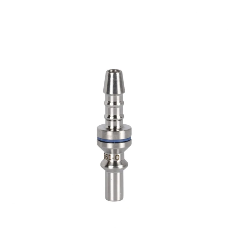 Złączka przyreduktorowa - wtyczka na wąż fi 6,3mm (tlen)