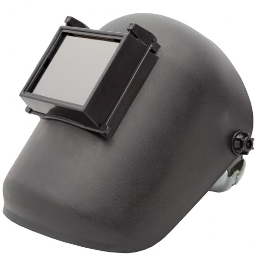 Przyłbica spawalnicza z klapką 90 × 110 mm