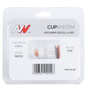 Dysza kielichowa #12 PROCUP na palnik TIG 9/20 CUPSYSTEM 2,4mm