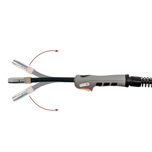 Uchwyt spawalniczy MIG/MAG 250F z giętkim palnikiem SPARTUS Master 3m