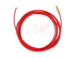 Prowadnik drutu teflonowy czerwony 4,5m fi 0,9-1,2mm pasuje do Kemppi