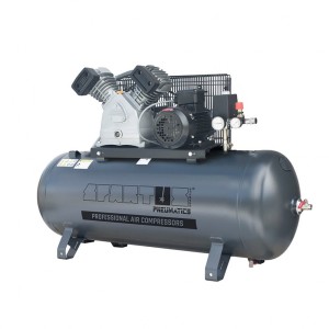 Sprężarka tłokowa SPARTUS® na zbiorniku poziomym 420/200 2,2 kW 230V 10 bar