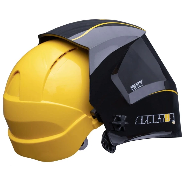 Przyłbica SPARTUS Pro 401X z kaskiem i adapterem oryginał