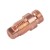 Gniazdo tulejki zaciskowej 1,6 mm QUARTZSYSTEM TIG 17/18/26 standard wersja krótka - widok z boku