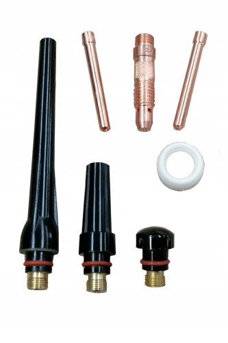 Zestaw części do TIG-a na palnik 17/18/26 na elektrodę 3,2 mm