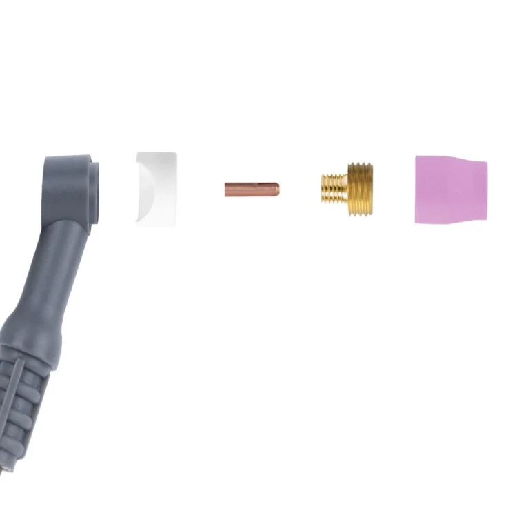 Soczewka wersja krótka 24/24W na elektrodę 1,6mm - rysunek złożeniowy