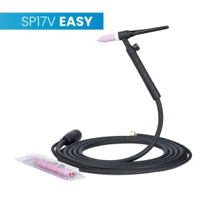 Uchwyt spawalniczy TIG 17V Easy wtyk SK25 4m