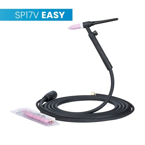 Uchwyt spawalniczy TIG 17V Easy wtyk SK25 4m