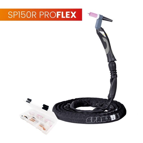 Uchwyt TIG 150R z obrotową główką ProFLEX przyłącze pasuje do FRONIUS®4m