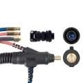 Uchwyt spawalniczy TIG 24W ProFLEX przyłącze pasuje do ESAB® 4 metry