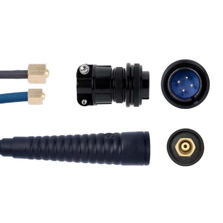 Uchwyt spawalniczy TIG 225F z główką SP9-70 ProFLEX przyłącze pasuje do KEMPPI® 4 metry