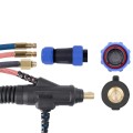 Uchwyt spawalniczy TIG 225F z główką SP9-70 ProFLEX przyłącze SPARTUS® 4 metry