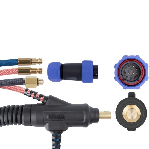 Uchwyt spawalniczy TIG 20HD ProFLEX przyłącze SPARTUS® 4 metry