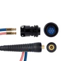 Uchwyt spawalniczy TIG 18 ProFLEX przyłącze pasuje do KEMPPI® 4metry
