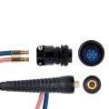 Uchwyt spawalniczy TIG 24W ProFLEX przyłącze pasuje do KEMPPI® 4 metry