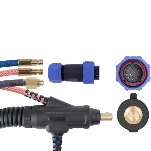 Uchwyt spawalniczy TIG 18SC ProFLEX przyłącze SPARTUS® 4 metry
