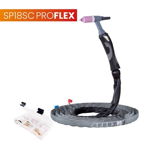 Uchwyt spawalniczy TIG 18SC ProFLEX przyłącze pasuje do MAGNUM® 4m