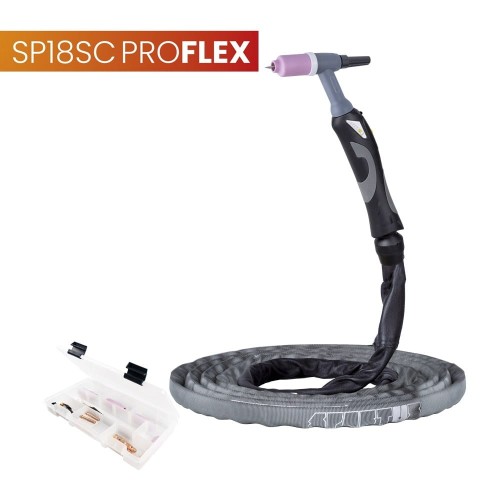 Uchwyt spawalniczy TIG 18SC ProFLEX przyłącze pasuje do FRONIUS® 4m