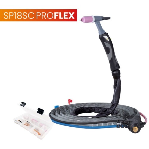 Uchwyt spawalniczy TIG 18SC ProFLEX przyłącze pasuje do ESAB® 4m